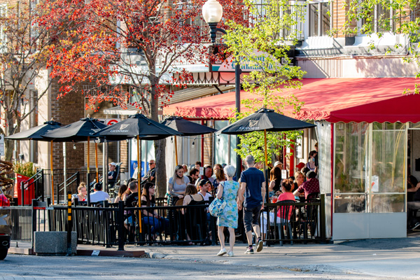 Sortie au centre-ville à Drummondville