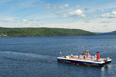 Traverse du lac Témiscouata