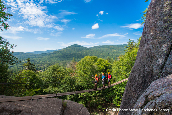 Via Ferrata du Diable - Parc national du Mont-Tremblant