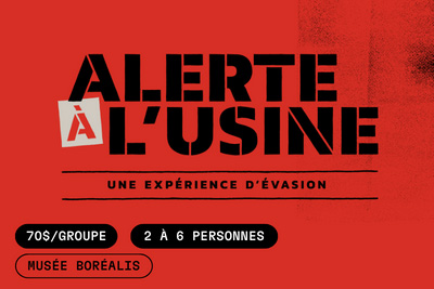 Jeu d'évasion familial Alerte à l'usine