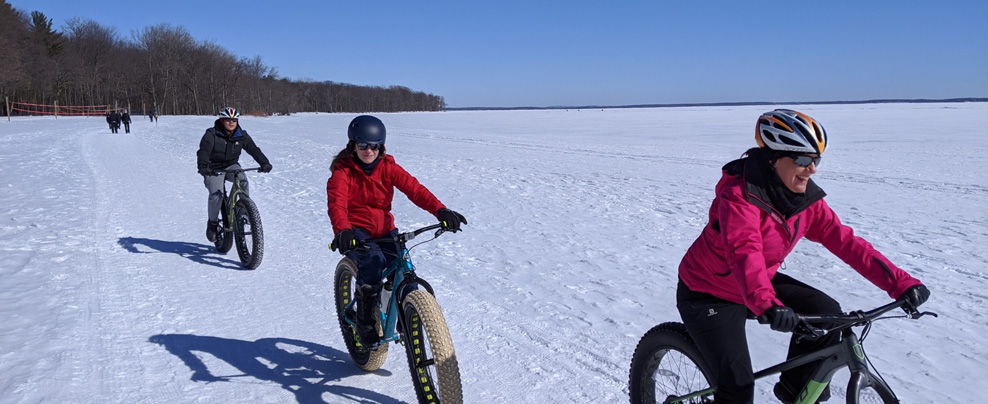 Excursion en fatbike