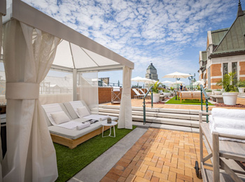 cabanas du Château Frontenac