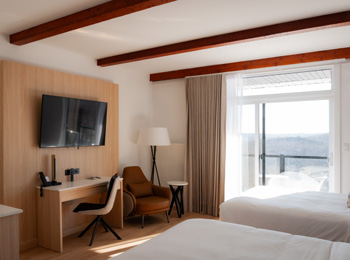 Chambre d'hôtel à l'Hôtel Mont Gabriel.