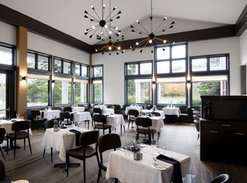 Salle à manger du Restaurant Les Jardins.