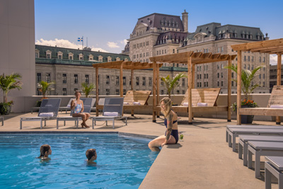Succombez au charme européen lors de votre séjour au Hilton Québec