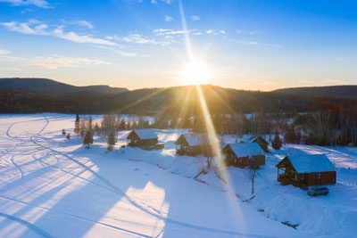 Découvrez la nature à l’état pur dans les pourvoiries des Laurentides