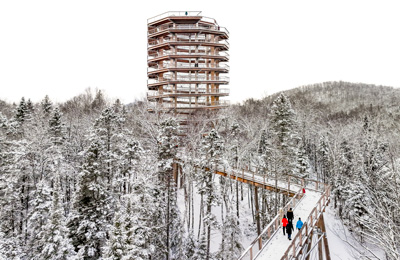 Élargissez vos horizons au Sentier des cimes