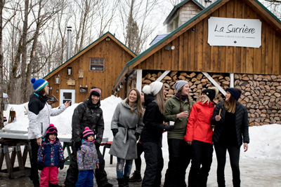 Érable, randonnée et chalet : la recette parfaite d’une escapade printanière à Portneuf