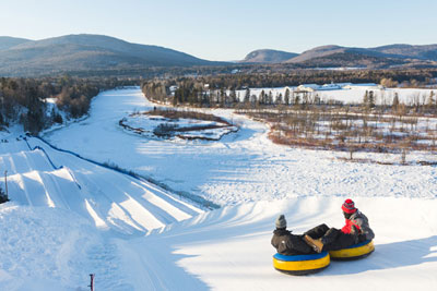 La glissade sur tube, pour les enfants comme pour les grands