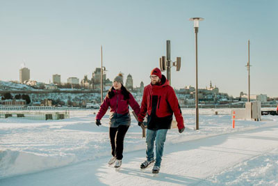 L’hiver à Lévis : quoi faire pour profiter du plein air