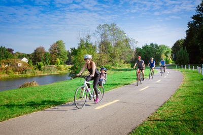 Une escapade familiale à vélo qui vous épatera sur la piste cyclable Soulanges!