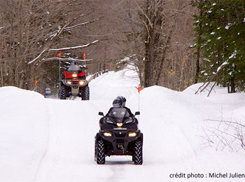 Le quad au Québec