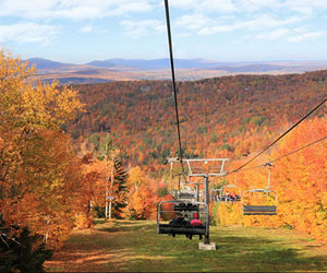 L'automne au Mont Sutton