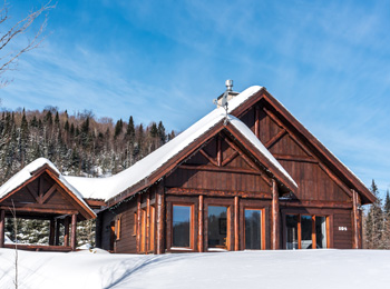 Chalets Royal Laurentien en hiver