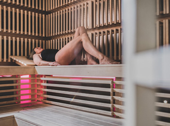 Sauna infrarouge du Spa Eastman