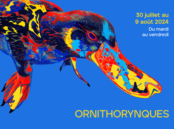 Affiche de la pièce Ornithorynques