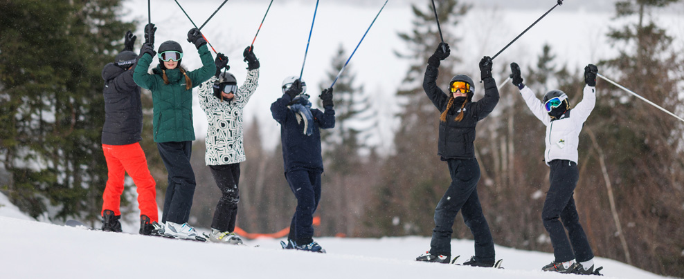 Skier dans le Bas-Saint-Laurent