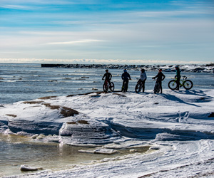 Fatbike à Port-Cartier