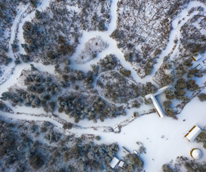 Vue aérienne du Parc Nature Éco-Odyssée