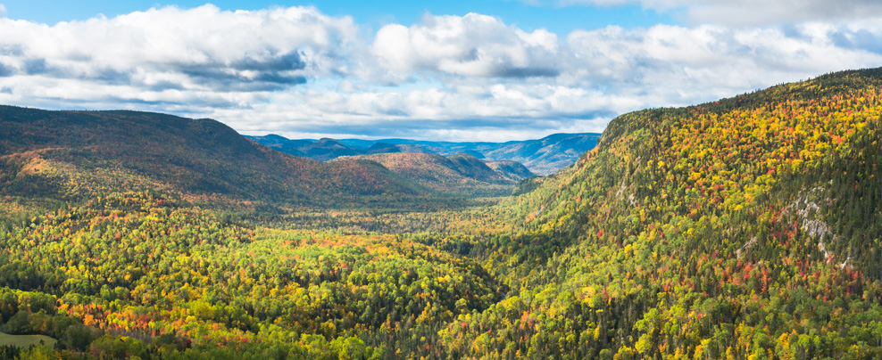 Paysage d’automne au Saguenay-Lac-Saint-Jean