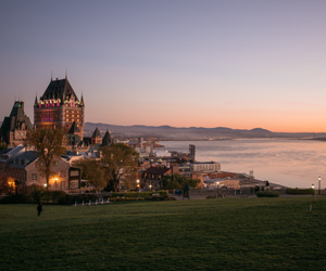 Vue sur Québec et le Château Frontenac