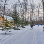 En skis de fond pour apprécier la blanche saison