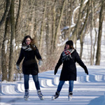 Mordez dans l’hiver au Parc régional du Bois de Belle-Rivière